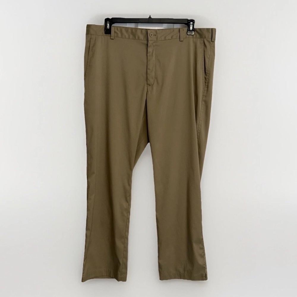 NIKE Golf Dri-Fit Khaki Beige  Performance Golf Pants Mens 40 x 32